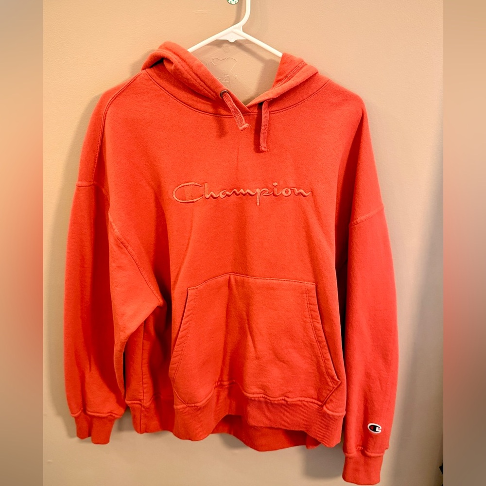 Champion Red Hoodie
